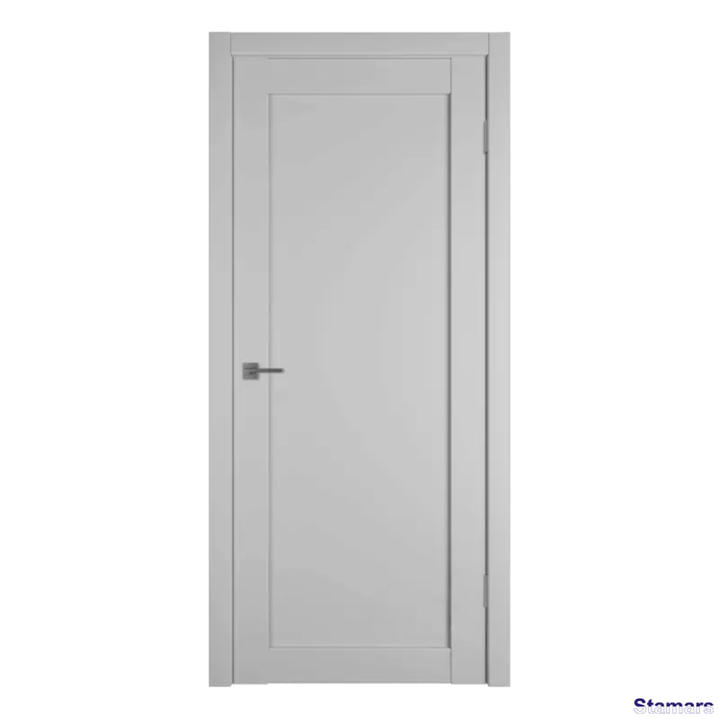 Durvis LUNA Pelēks matēts PVC Deluxe