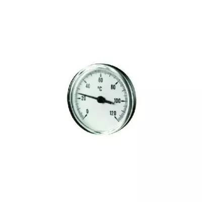 Termometrs 63mm aksiālais