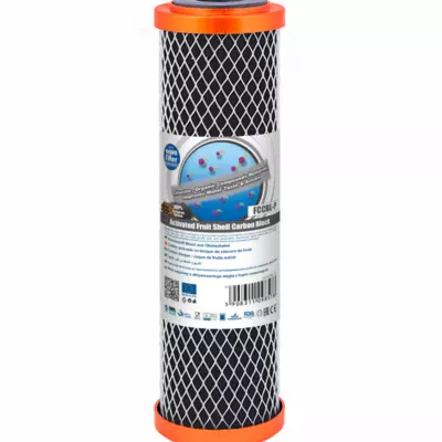 Ūdens filtru augļu čaulas un bitumiskās aktivētās ogles + speciālā iebēruma kārtridži FCCBL-P sērijas Aquafilter
