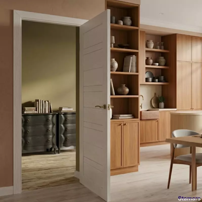 Durvis Sempra 03 (FM15) Balts PVC